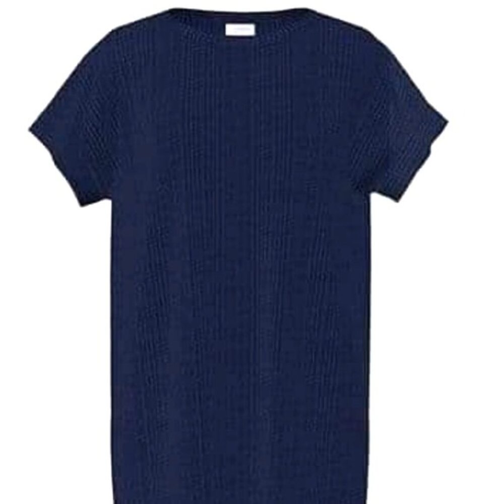 LuLaRoe Chelsea T Shirt Dress with Cuff Sleeves NWT